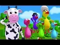 Lagu lima bebek besar | lagu sajak | puisi anak-anak | Five Big Ducks | Baby Nursery Songs | Kids Rhymes