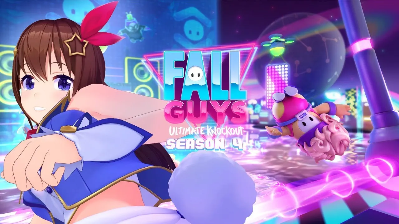 【Fall Guys】シーズン4！アイちゃんコラボ！？やるしかない！！【#ときのそら生放送】