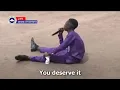 MUST WATCH!! This boy ministered Moses Bliss' Too Faithful with so much fire and passion.
