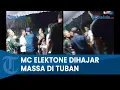 Lagu GARA-GARA TOLAK TAMBAH LAGU, MC Elekton Dihajar Massa Penonton di Tuban