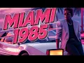 M I A M I 1985 //Retrowave ~ Synthwave ~ Chillsynth