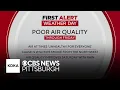 Poor air quality expected in Pittsburgh due to wildfire smoke KDKA Morning Forecast