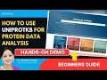 Hands-On Demo How to Use UniProtKB for Protein Data Analysis Beginners Guide