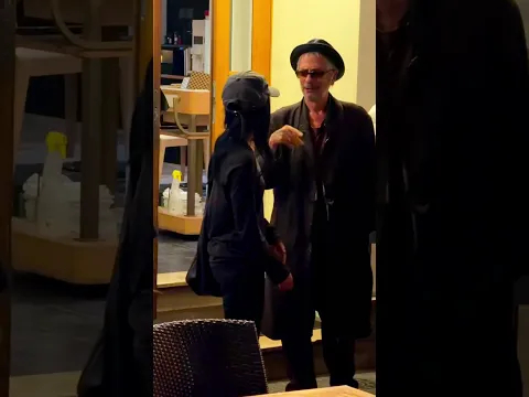 Jenna Ortega in Paris with Leos Carax - director of her upcoming film "Lily May B"