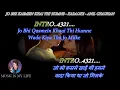 Download Lagu Jo Bhi Kasme Khai Thi Humne Karaoke With Scrolling Lyrics Eng. \u0026 हिंदी