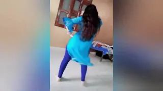 indian bhabhi dance salwar suit blue salwar kameez