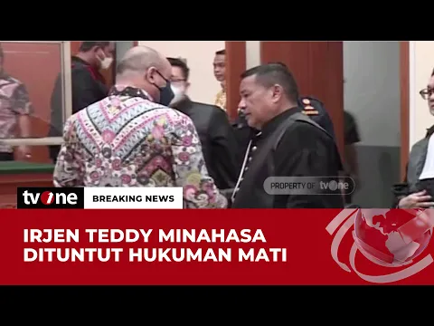 Teddy Minahasa Dituntut Mati di Kasus Narkoba, Ini Hal yang Memberatkannya