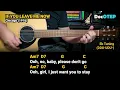 If You Leave Me Now - Chicago (1976) Easy Guitar Chords Tutorial with Lyrics