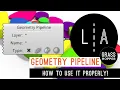 Grasshopper Tutorial - How to use the Geometry Pipeline