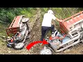 Download Lagu A kind young man saved a man whose motorcycle had overturned!