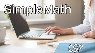 CSP Code SimpleMath