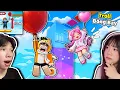Download Lagu Cùng Người Yêu Leo Tháp Troll Bong Bóng Bay Siêu Cao 😳 Ngáo Và Kemy Balloon Tower Roblox 🎈 MP3