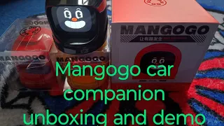 Mangogo car companion unboxing set up demo