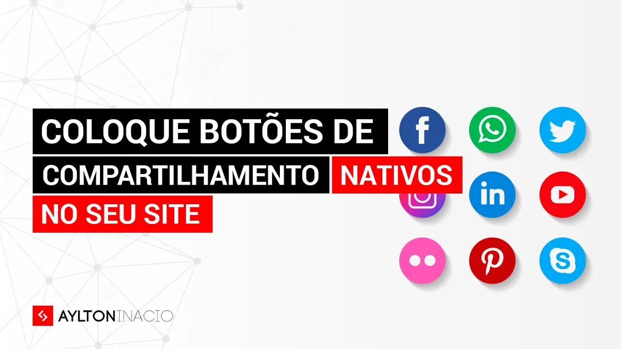 Coloque botões de compartilhamento nativos em seu site com HTML e JavaScript