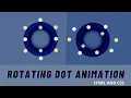 Rotating Dots Animation With Html And CSS
