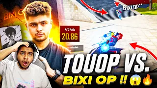 WORLD's RANK 1 AKM 50 KD PLAYER EVEN BIXI OP REPORTED HIM?? TOU OP BEST Moments PUBG Mobile