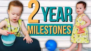 TWO YEAR DEVELOPMENTAL MILESTONES 24 Month Old Milestones Activities for Toddler Development