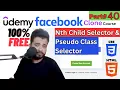 CSS Nth Child Selector Pseudo Class Selector Part 40