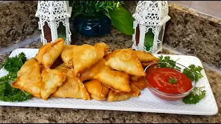 خمسين قطعه سمبوسه مقرمشه فقط بكوب من العدس مع العجينه الخاصه بالبورك والسمبوسه  مطبخ شاي مهيل