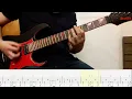 Death Cab for Cutie - Punching the Flowers Main Guitar Riffs With Tabs