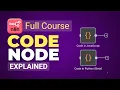 How to use Code Node in n8n - Data Structure Limitations Python in n8n n8n Course Tutorial