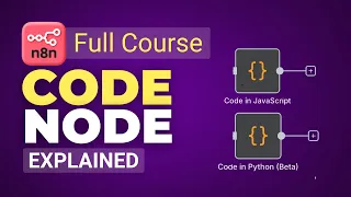 How to use Code Node in n8n - Data Structure Limitations Python in n8n n8n Course Tutorial