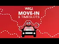 WKU Move-In Timeslots Fall 2025
