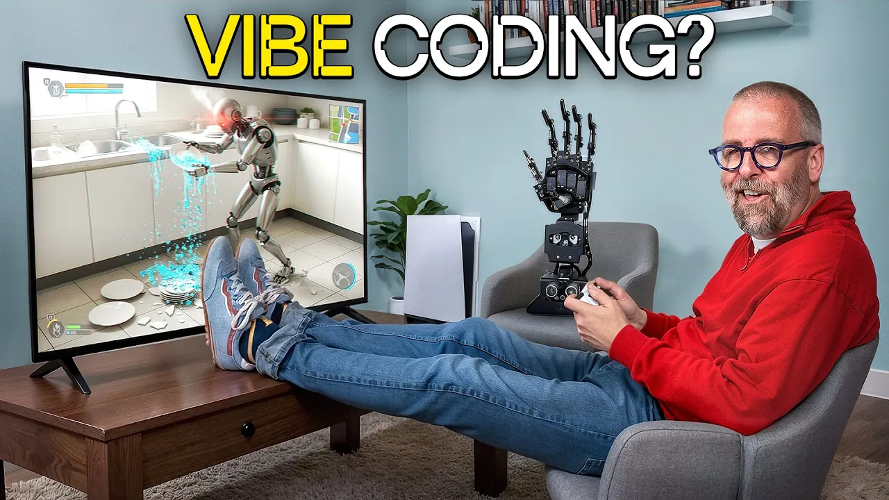 Dishaster - Vibe Code a Physics based Video Game about Robots doing Dishes | AI Avenue Tutorials