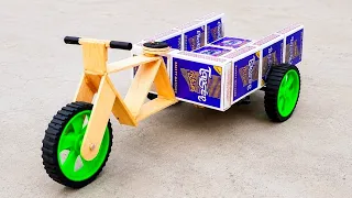 How to Make Rickshaw With Matchbox | Matchbox Amazing Toy Project