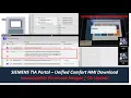 SC20 How to Solve Firmware Incompatible During Download Siemens Unified HMI MTP OS Upgrade
