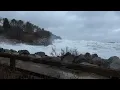King tide at Marginal Way Perkin s Cove Ogunquit Maine 3-10-24