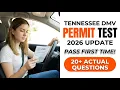 2026 Tennessee DMV Permit Test Pass the Driver s License Exam First Time