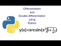 Differentiation using python