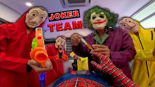 Spider-Man Kidnapped by Team Joker!!! How Can He Escape Them????