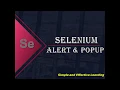 Selenium Alerts Pop Alerts in selenium How to Handle Alerts in selenium Webdrivers