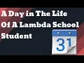 My Lambda School Part Time Schedule