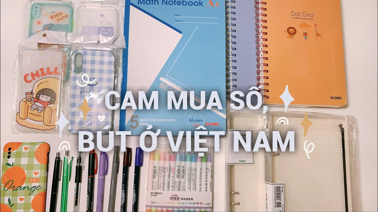 Cuối cùng Cam cũng có được sổ Klong và Milkliner- bản dupe của Zebra Mildliners !!!