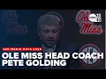 SEC MEDIA DAYS 2026 Ole Miss Head Coach Pete Golding