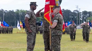 Col Pace takes command of Marine Corps Installation East at Camp Lejeune