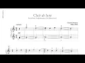 Clair de lune (from Suite bergamasque) - Debussy (page 74, Adult Piano Adventures Classics Book 2)