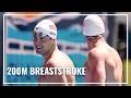 Stubblety-Cook and Matheny Go One-Two in 200M Breaststroke 2026 Pan Pacific Championships