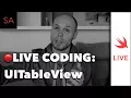 LIVE Live coding What could go wrong Building a UITableView w Custom Cells Delegation