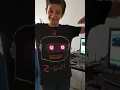 LED shirt Z-shirt version 1 using microbit