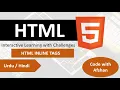 HTML Challenge 4 HTML Inline Tags Full Stack Journey