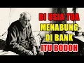 Download Lagu Menaruh Uang di Bank di Usia Tua Adalah Hal yang Sangat DUNGU‼️