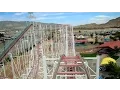 El Bandido front seat on-ride POV Western Playland