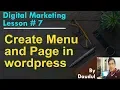 How to create custom menu and post in wordpress Bangla Tutorial