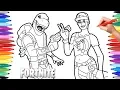 FORTNITE COLORING PAGES - FORTNITE CHARACTERS DRAWING AND COLORING
