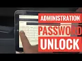 Password Reset New Konica minolta how to unlock administration password