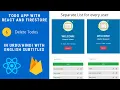 TodoApp with React and Firestore Delete Todos